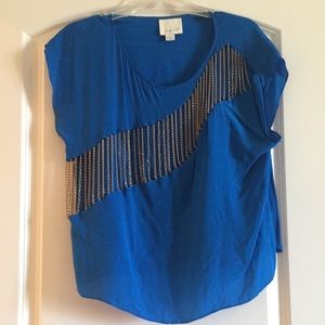 Silk boutique top